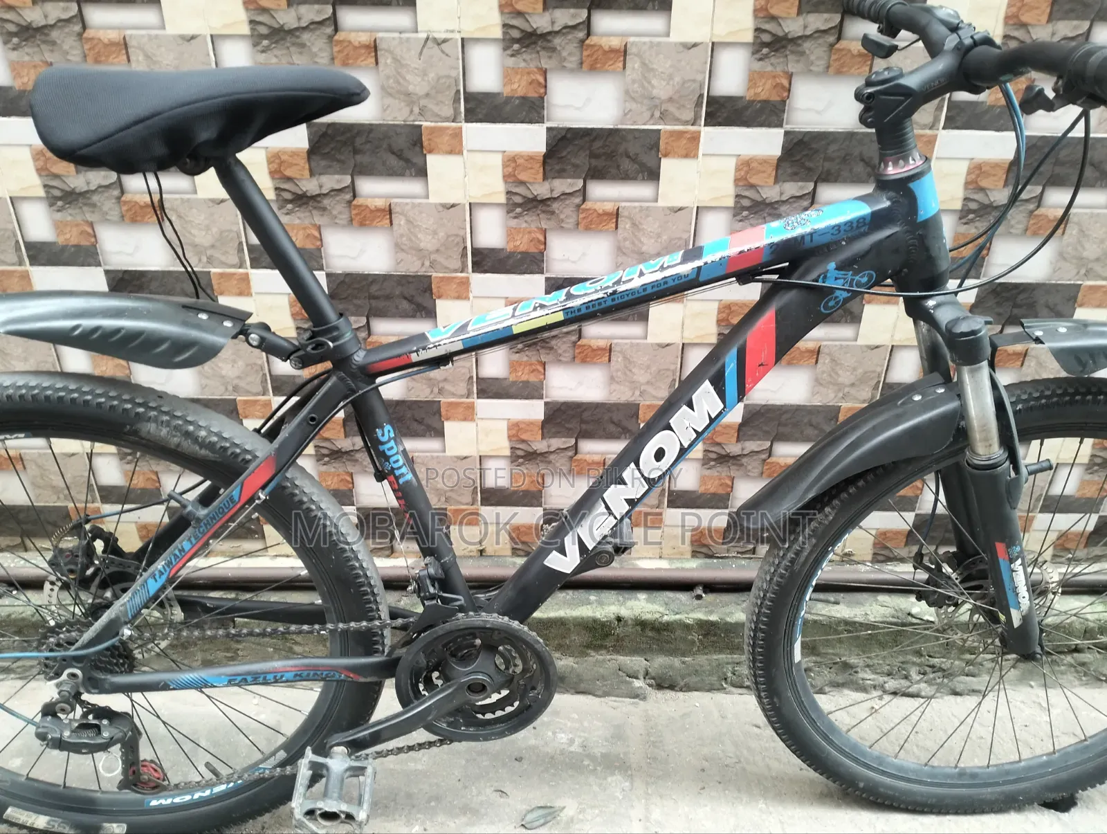Venom 26" গিয়ার সাইকেল ৩/৭ স্পিড