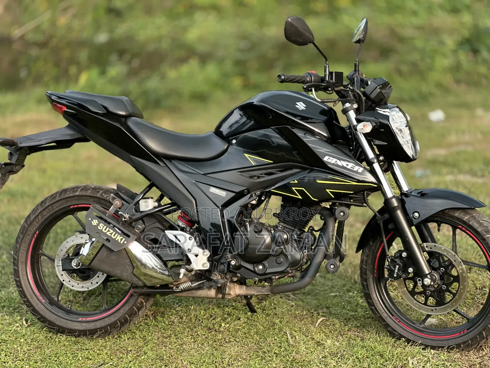 Suzuki Gixxer 2025 Black