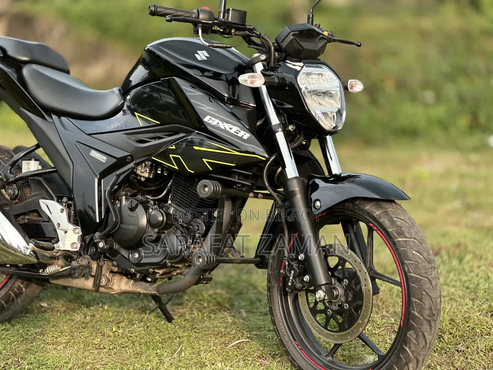 Suzuki Gixxer 2025 Black