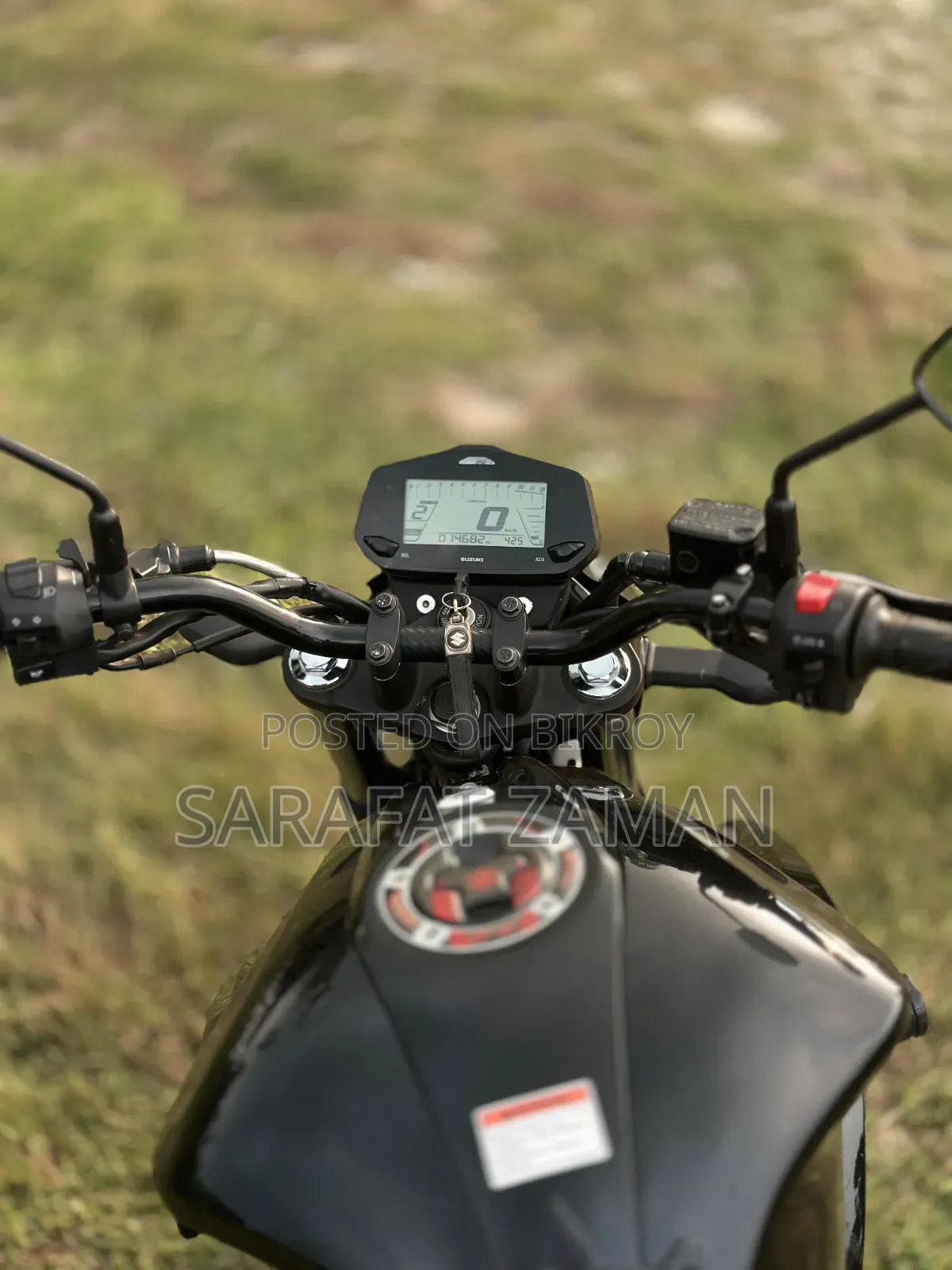 Suzuki Gixxer 2025 Black
