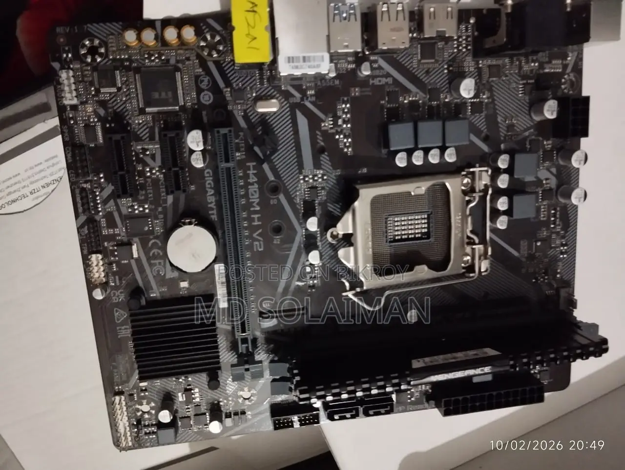 Desktop Computer Gigabyte 8GB Intel Core i3 HDD 1TB