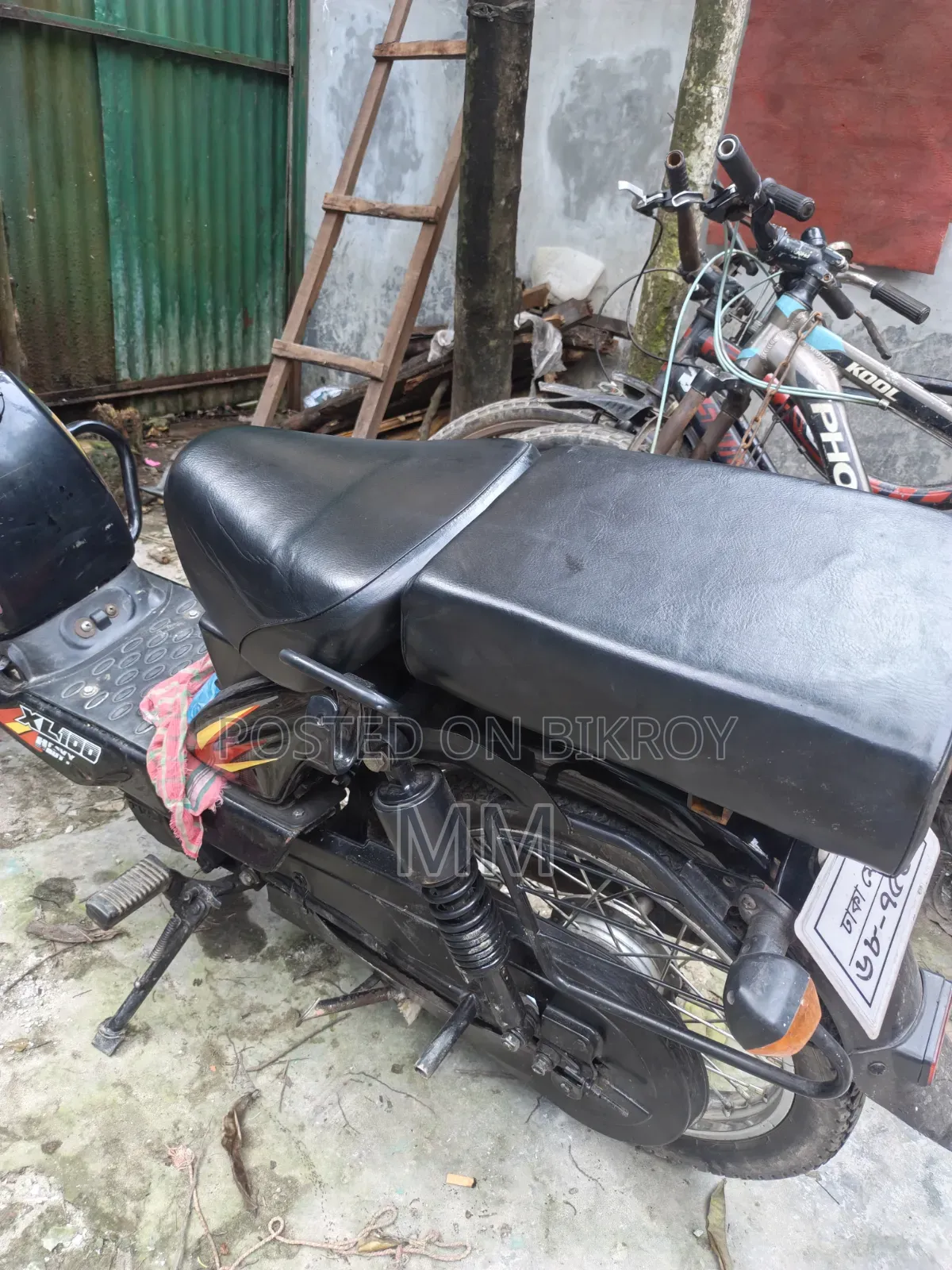 TVS XL 100 2020 Black