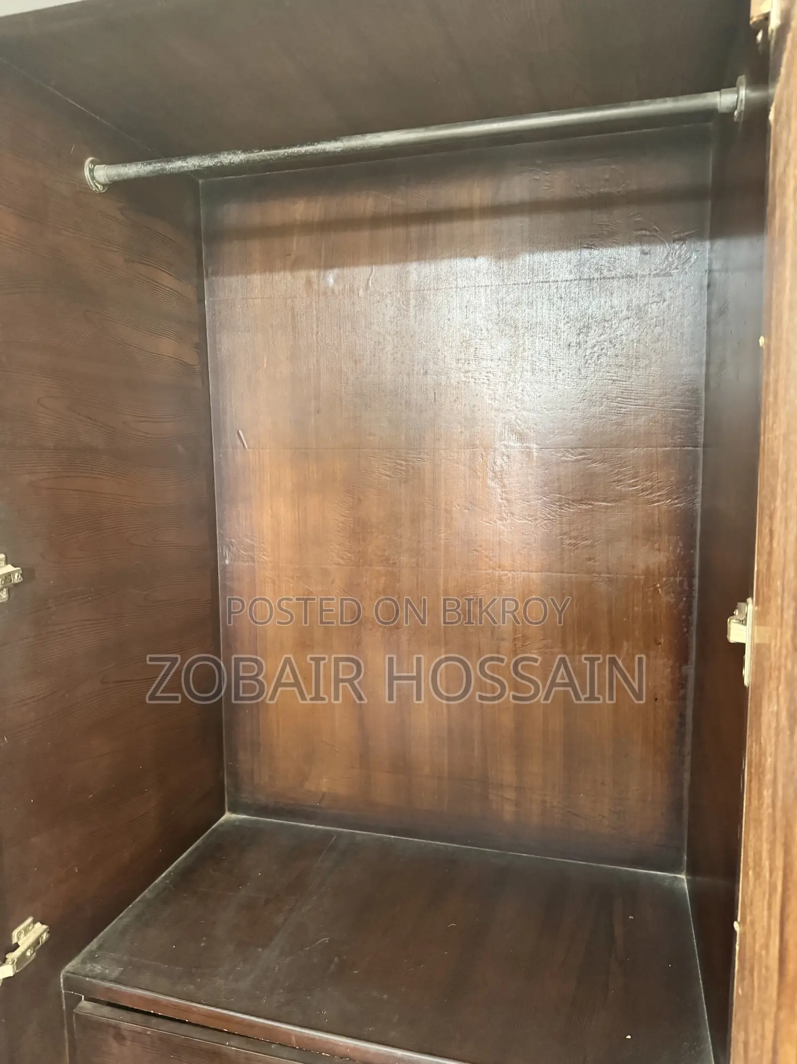 Malaysian Wood Almari/Cupboard/Wardrobe/Almirah for Sale