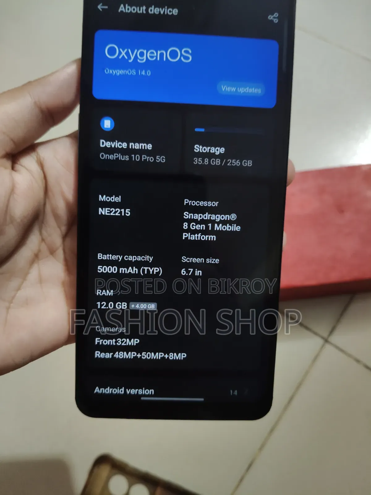 OnePlus 10 Pro 256 GB White