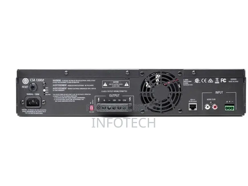JBL Csa 1300z Single-Channel 300w Amplifier