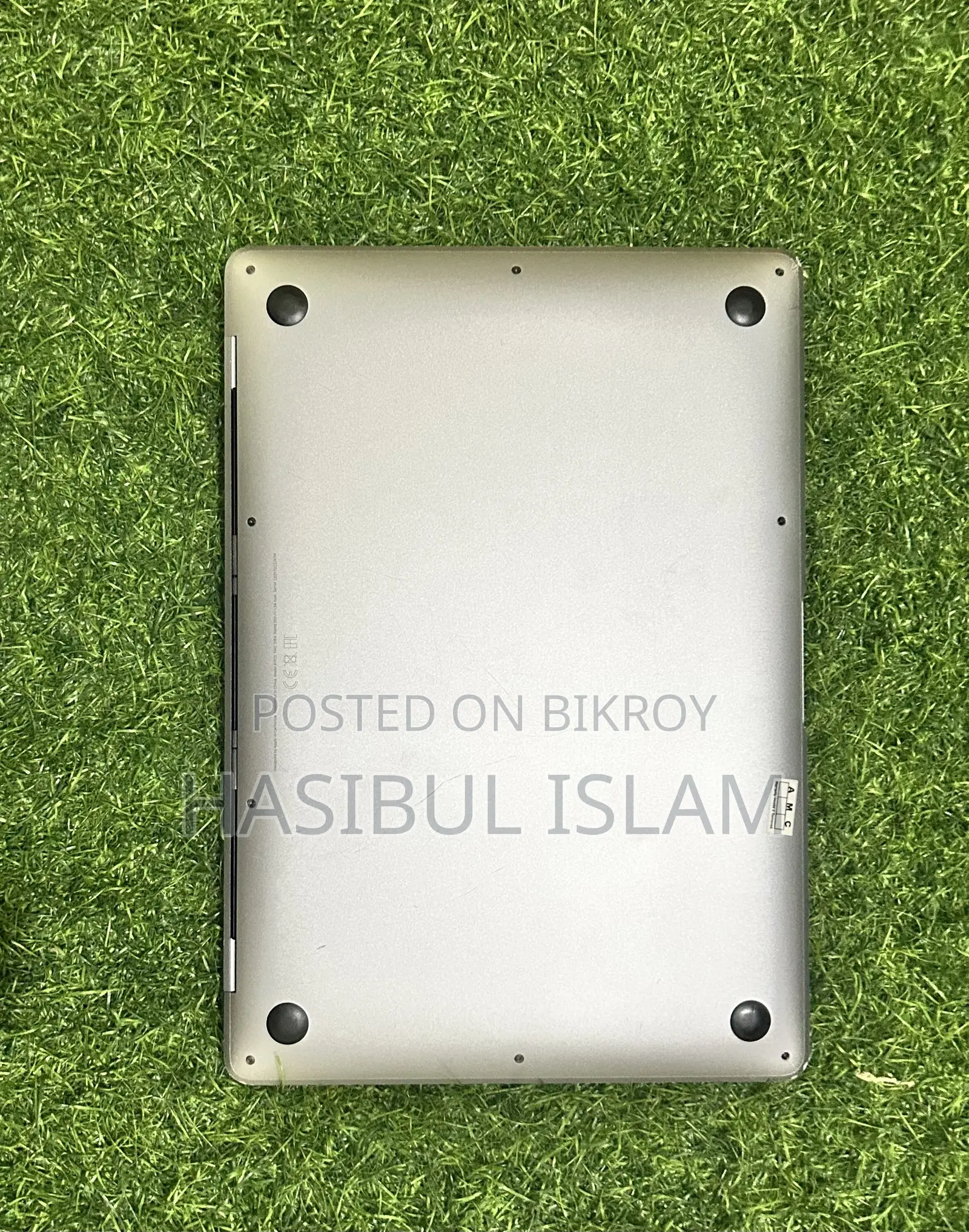 ল্যাপটপ অ্যাপল ম্যাকবুক এয়ার ২০১৮ ১৬জিবি ইন্টেল কোর আই৫ এসএসডি ২৫৬জিবি