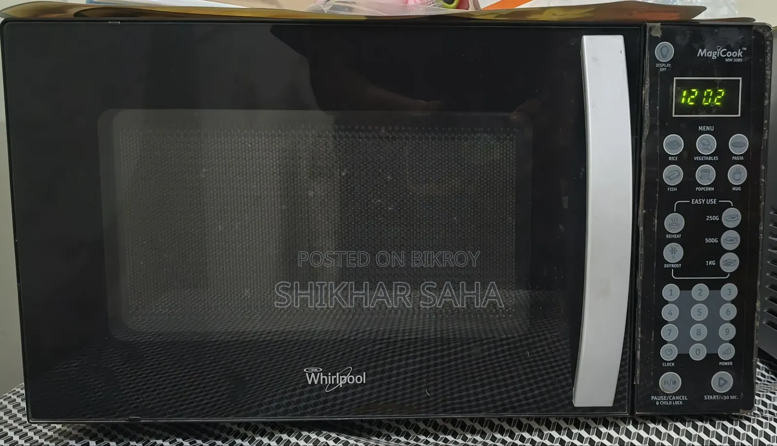 হুইরপুল ম্যাজিকুক এমডব্লিউ-২০বিএস (কালো)
