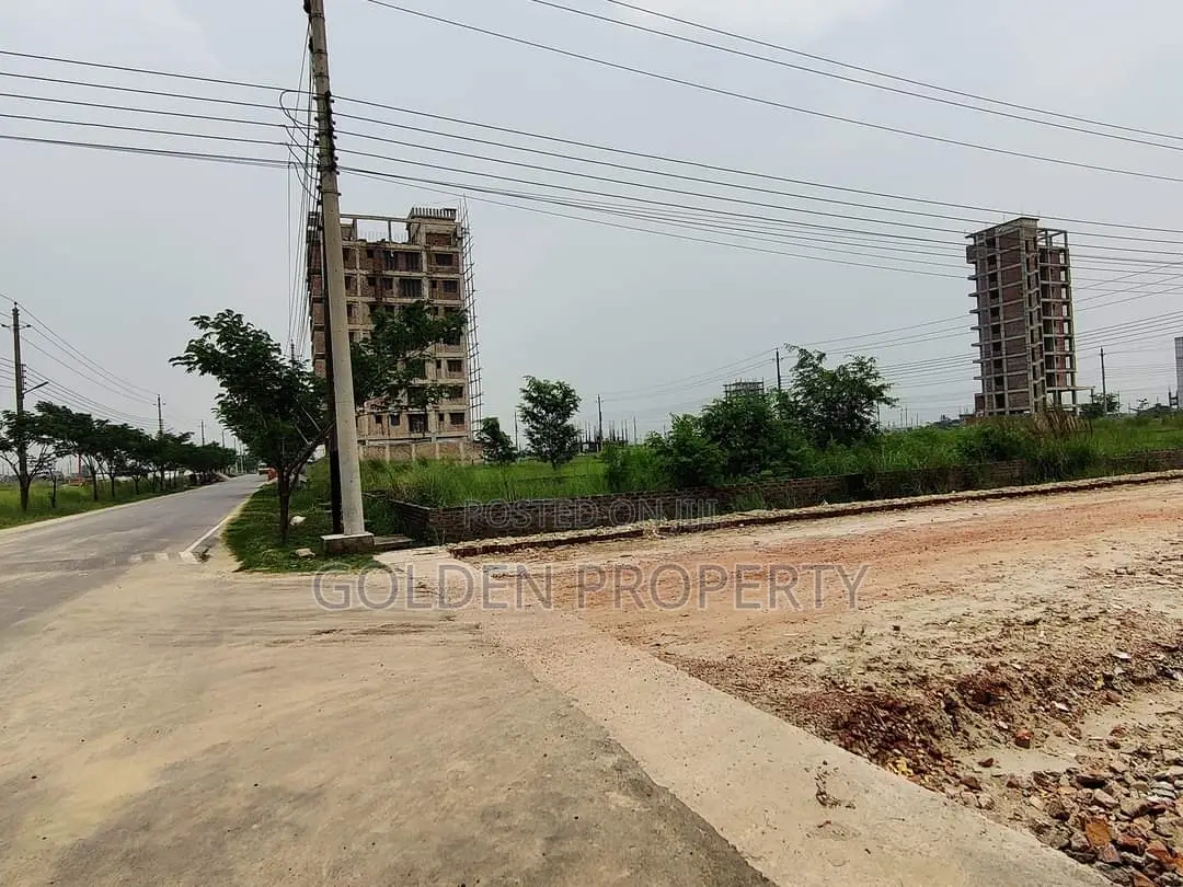 N Block Residential 4 Katha Plot Sale Bashundhara Housing