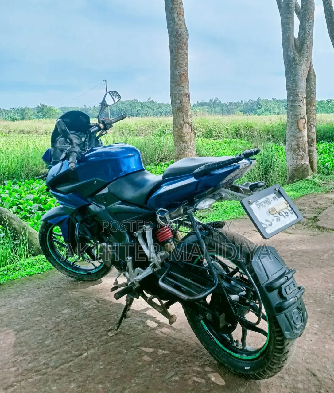 বাজাজ পালসার ১৫০ ২০১৯ নীল