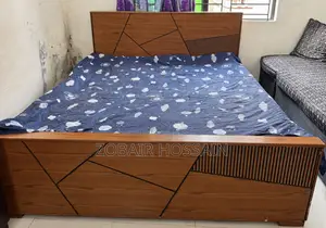 Canadian Oak Wood Double Bed