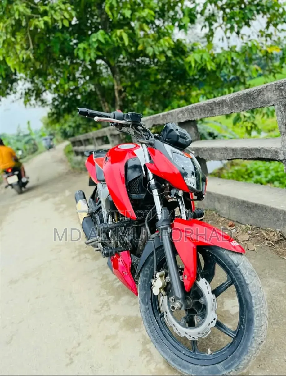 TVS Apache 160 4V 2019 Red