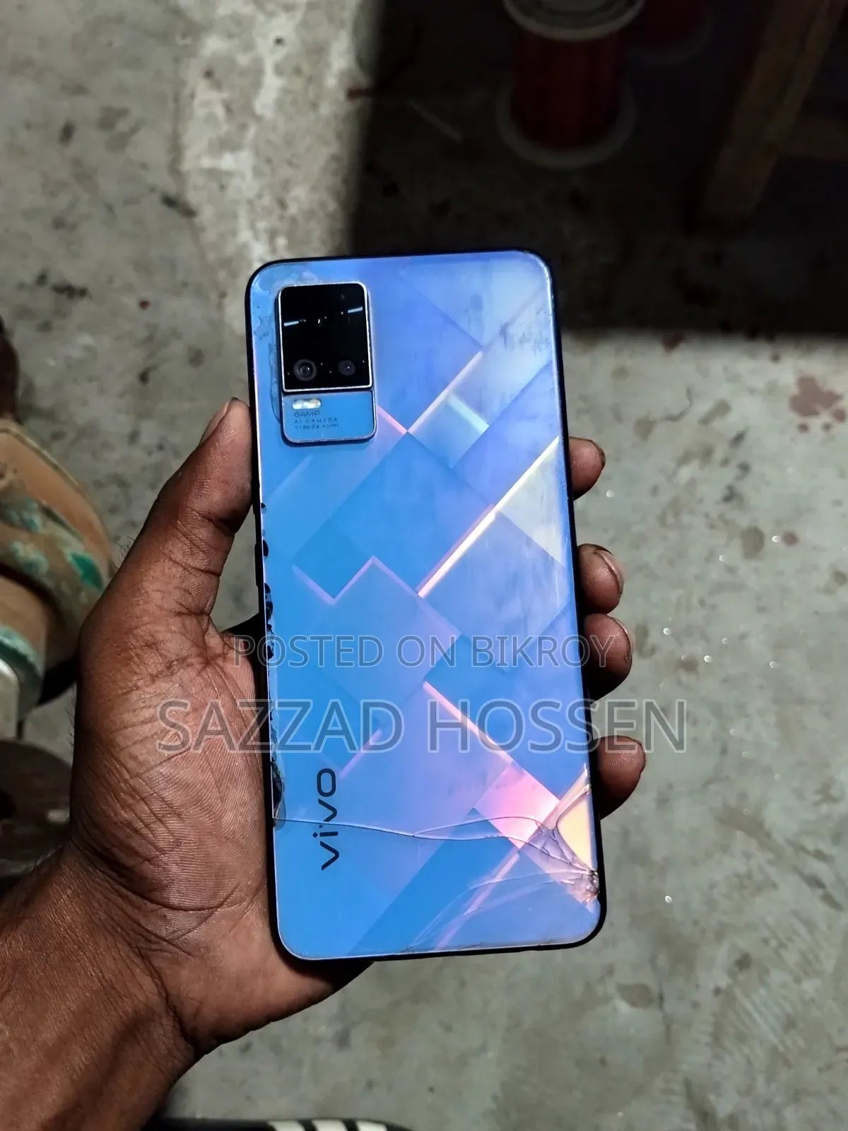 Vivo V21e 128 GB Purple