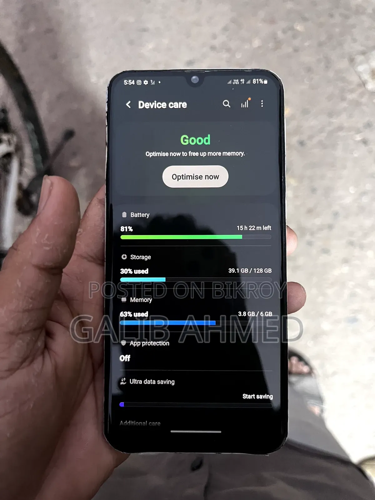Samsung Galaxy M21 128 GB Black