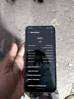 Samsung Galaxy M21 128 GB Black