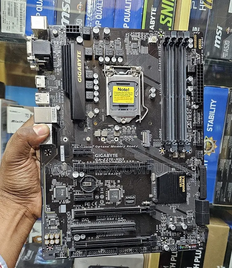 গিগাবাইট Z270-Hd3 ৬ষ্ঠ ৭ম জেনারেশন গেমিং মাদারবোর্ড ১ বছরের ওয়ারেন্টি