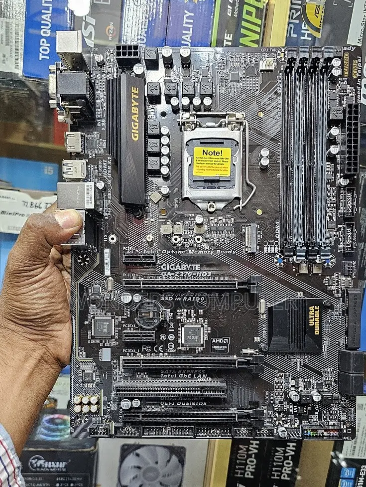 গিগাবাইট Z270-Hd3 ৬ষ্ঠ ৭ম জেনারেশন গেমিং মাদারবোর্ড ১ বছরের ওয়ারেন্টি
