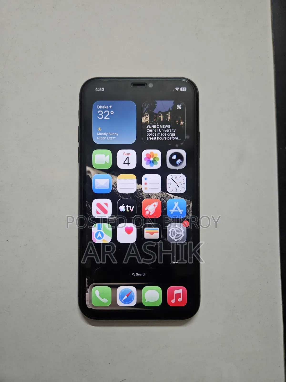 অ্যাপল আইফোন ১১ ১২৮ জিবি ব্ল্যাক