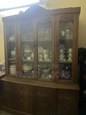 অরজিনাল সেগুন কাঠের ওয়াল শোকেস