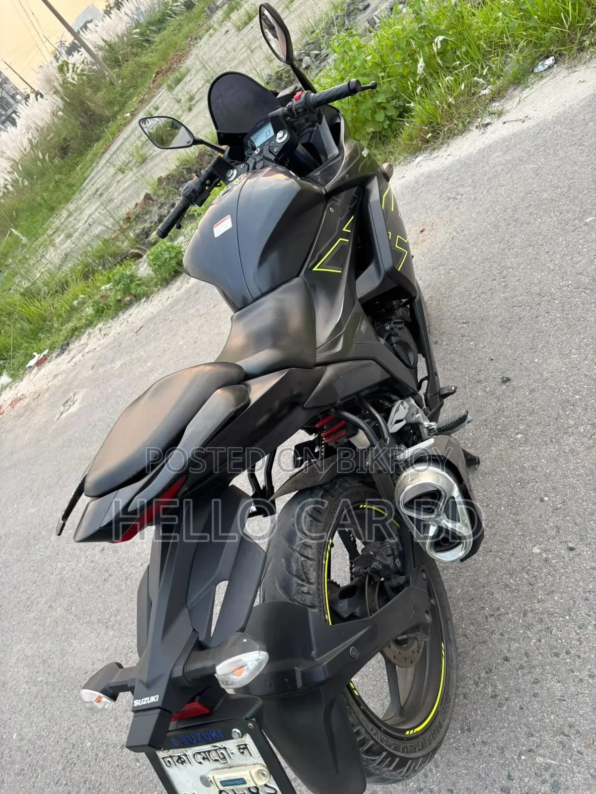 Suzuki Gixxer 2023 Black