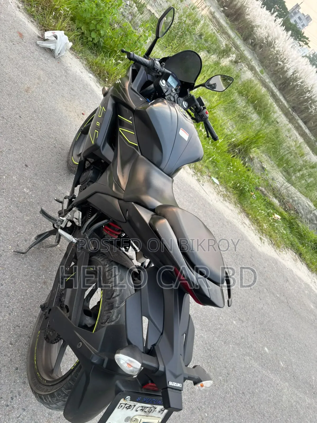 Suzuki Gixxer 2023 Black