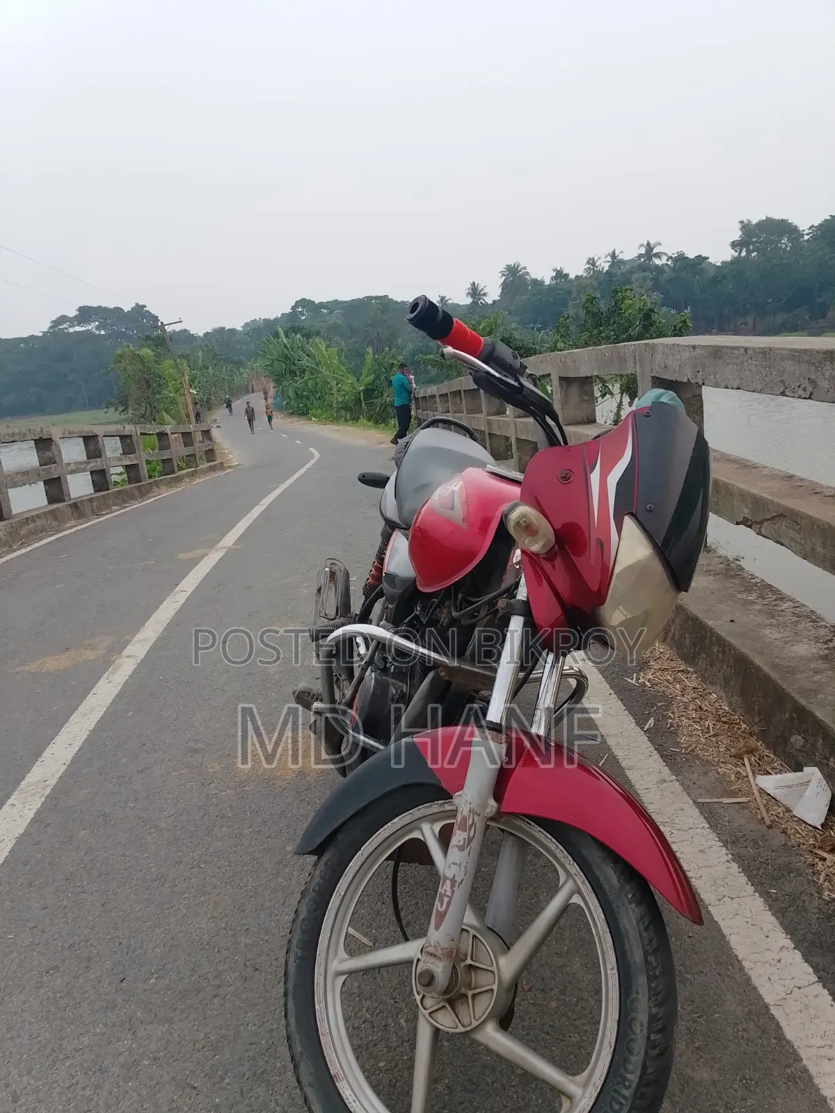 বাজাজ প্লাটিনা ১০০ ২০১২ লাল