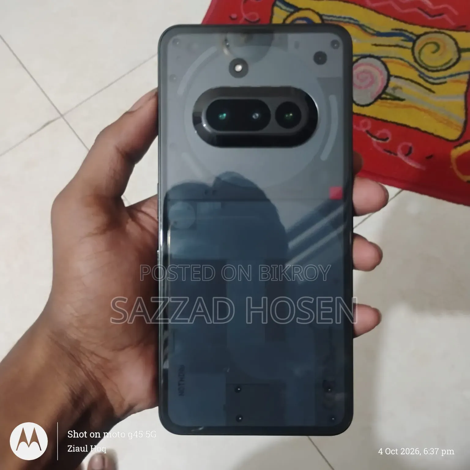New Nothing Phone 3a 256 GB Black