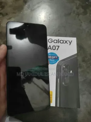 New Samsung Galaxy A07 64 GB Black