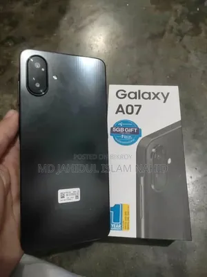 New Samsung Galaxy A07 64 GB Black