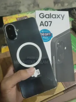 New Samsung Galaxy A07 64 GB Black