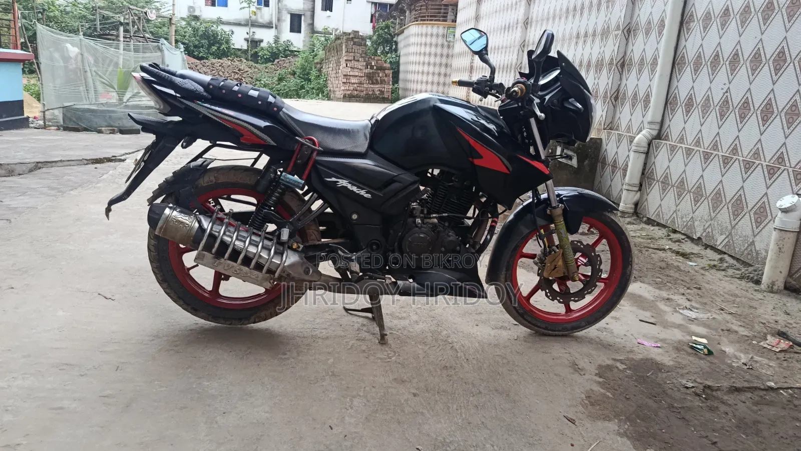 TVS Apache RTR 160 2V 2017 Black