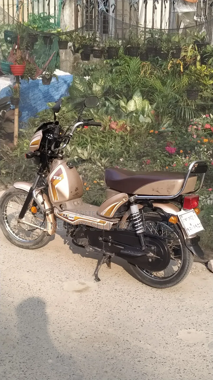 TVS XL 100 Comfort 2022 Silver