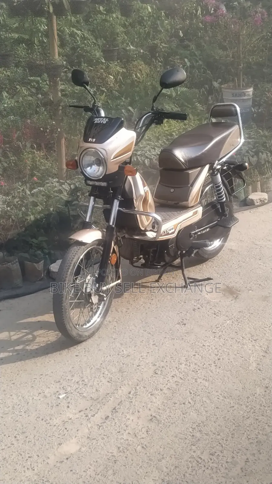 TVS XL 100 Comfort 2022 Silver
