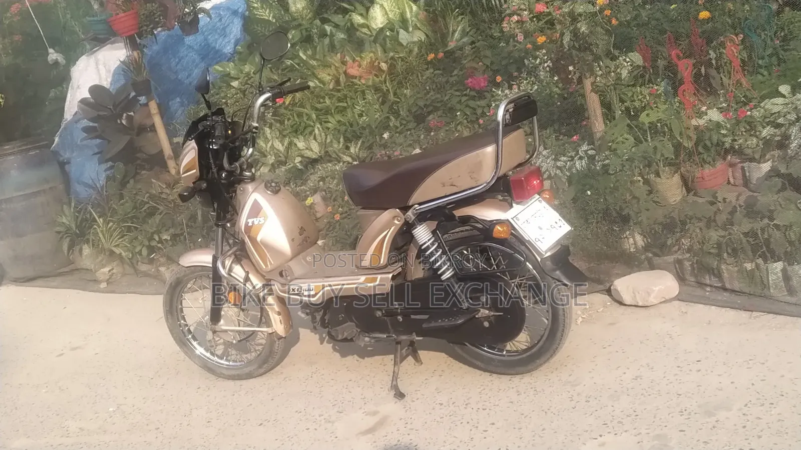 TVS XL 100 Comfort 2022 Silver