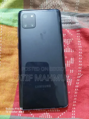 স্যামসাং গ্যালাক্সি নোট ১০ লাইট ১২৮ জিবি ব্ল্যাক