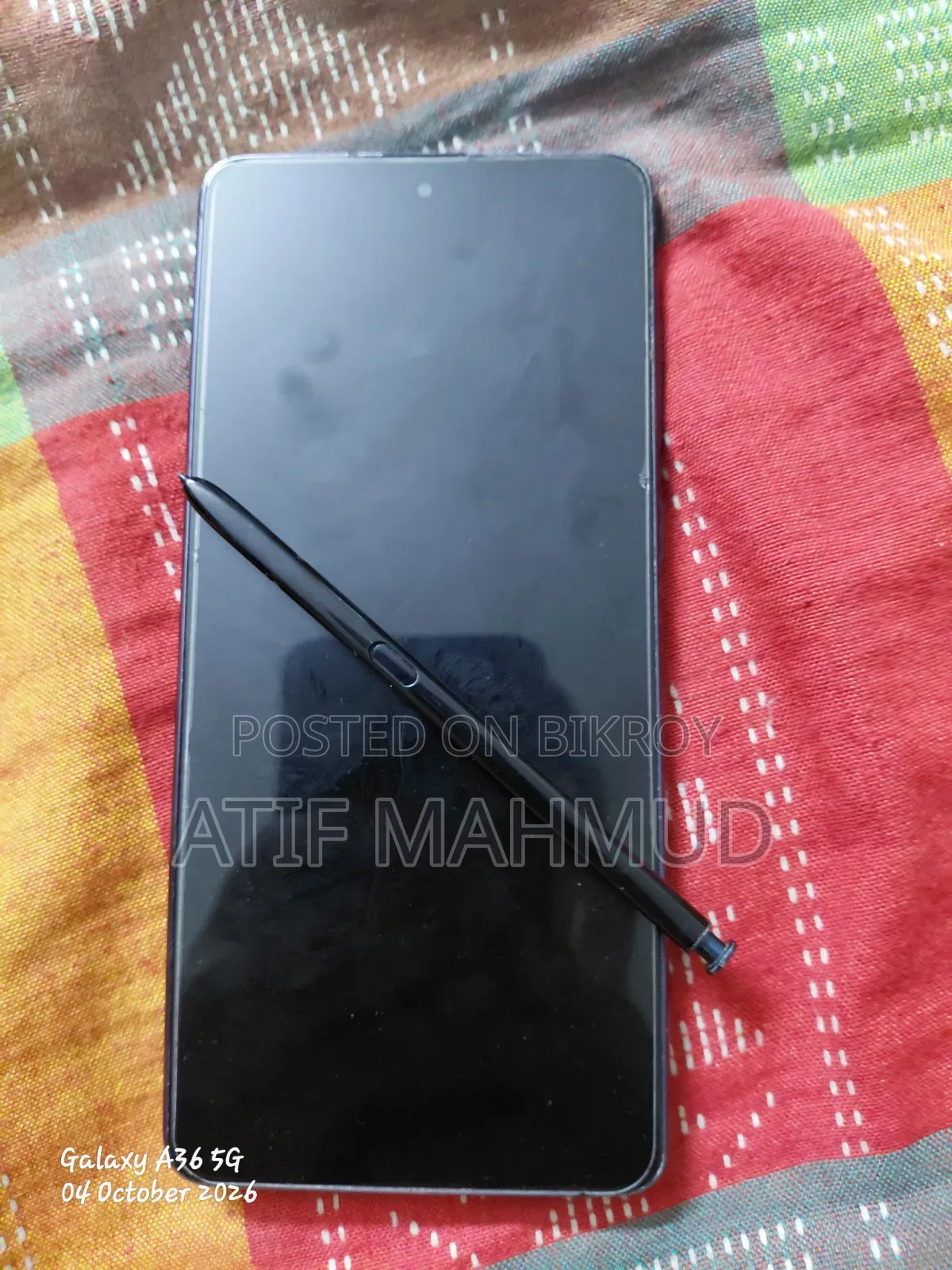 স্যামসাং গ্যালাক্সি নোট ১০ লাইট ১২৮ জিবি ব্ল্যাক