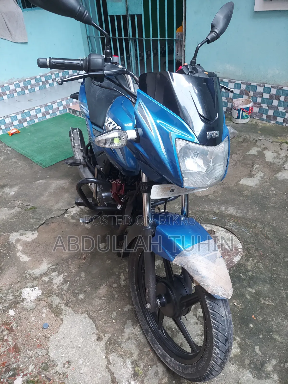 TVS Metro Plus 2018 Blue