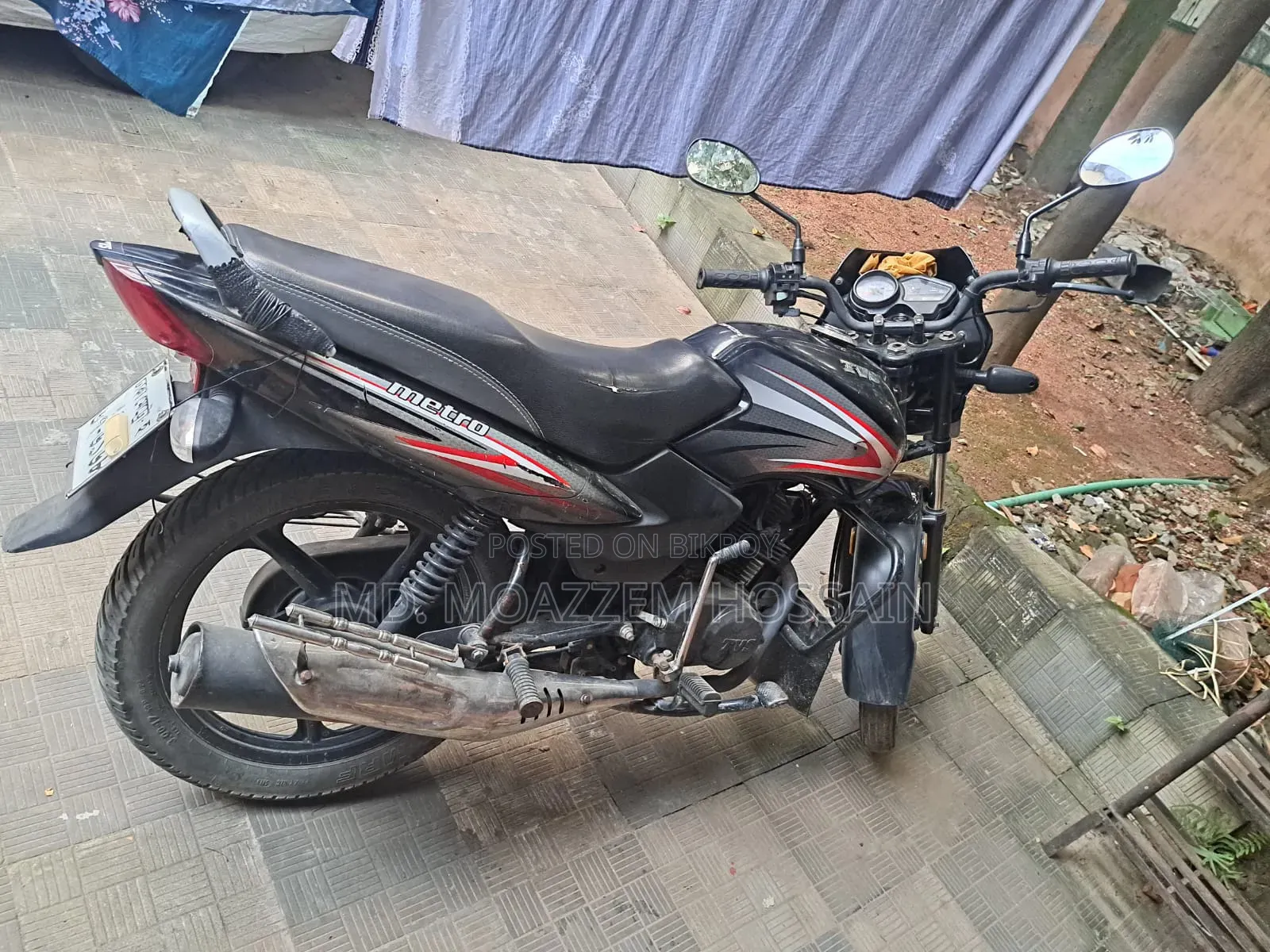 TVS Metro 2021 Black