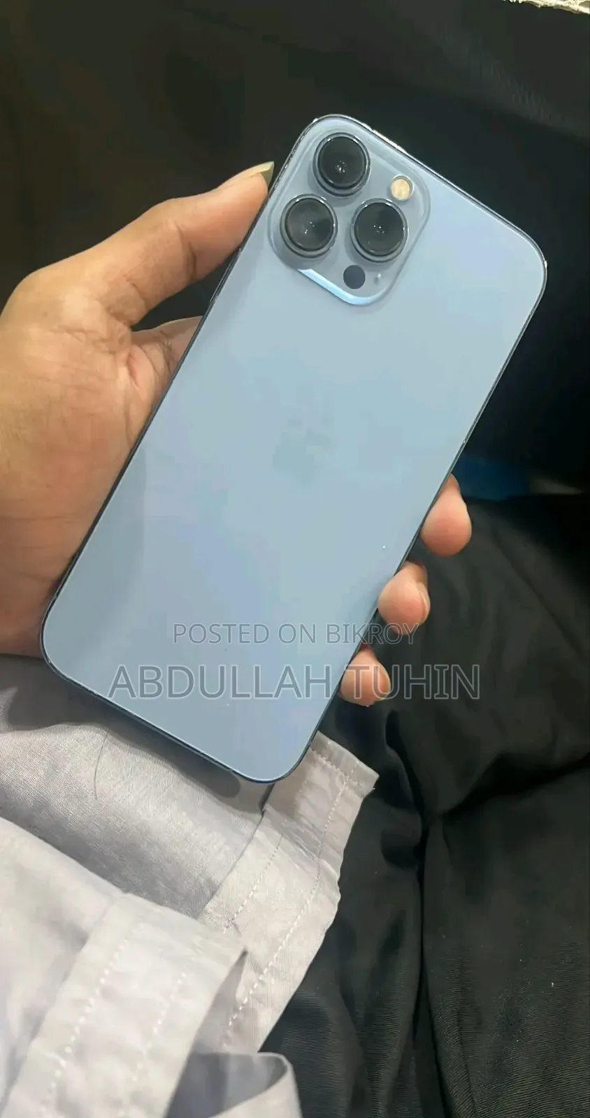অ্যাপল আইফোন ১৩ প্রো ম্যাক্স ২৫৬ জিবি নীল