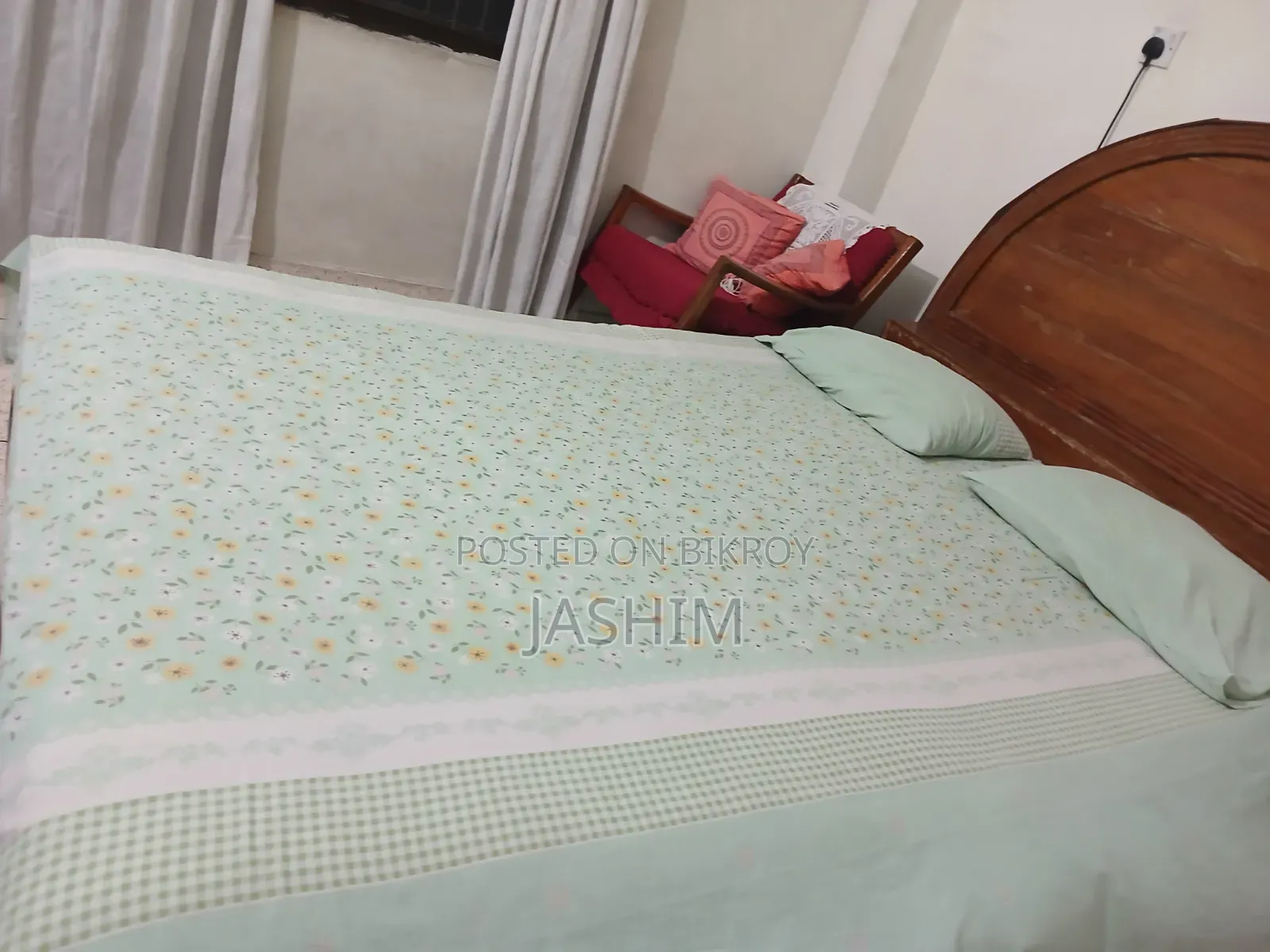 কাঠের খাট