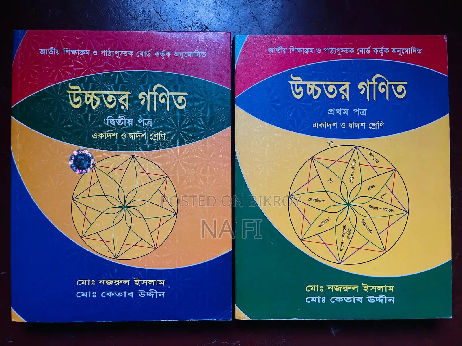 এইচএসসি একাডেমিক উচ্চতর গণিত ১ম ও ২য় পত্র