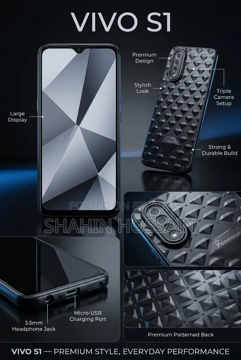 Vivo S1 128 GB Blue