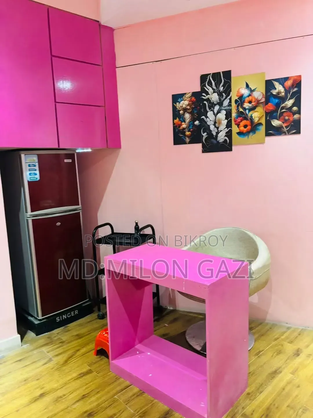 মিরপুর শেওড়াপাড়া তে পার্লার সেল হবে