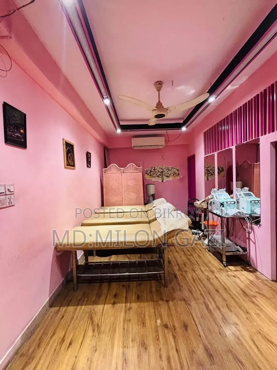 মিরপুর শেওড়াপাড়া তে পার্লার সেল হবে