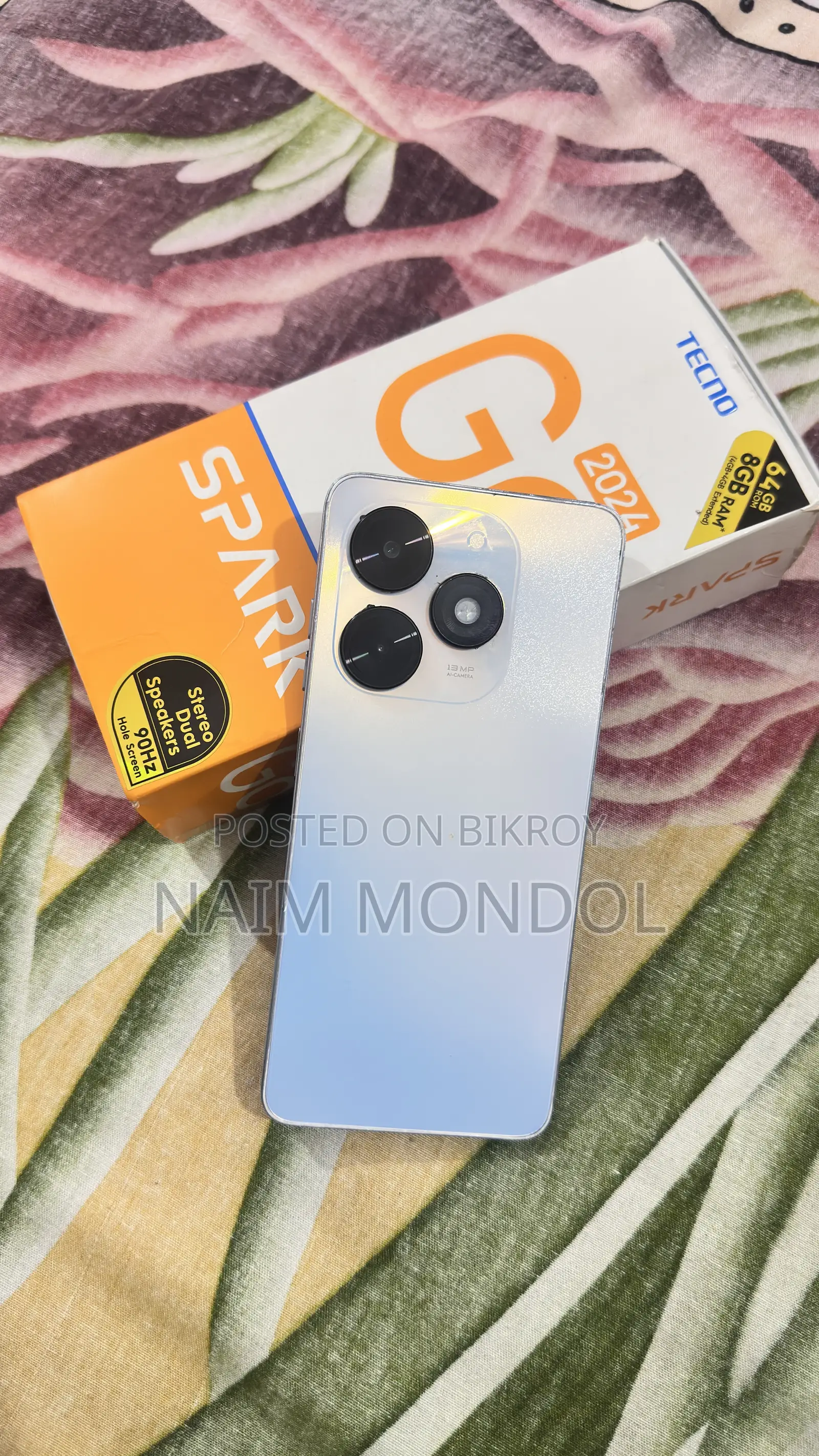 Tecno Spark Go 2023 64 GB Silver