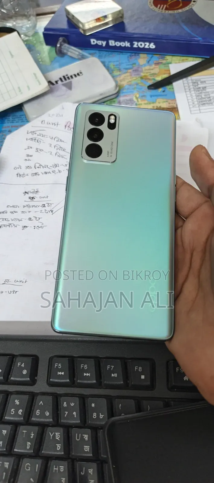 অপ্পো রেনো ৬ প্রো প্লাস ৫জি ২৫৬ জিবি সিলভার