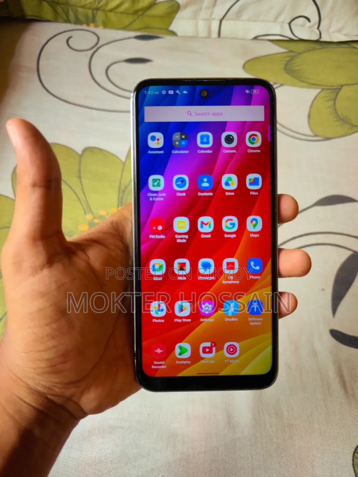 Symphony Z60 64 GB Blue