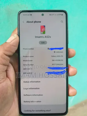 Samsung Galaxy A52 5G 128 GB Black