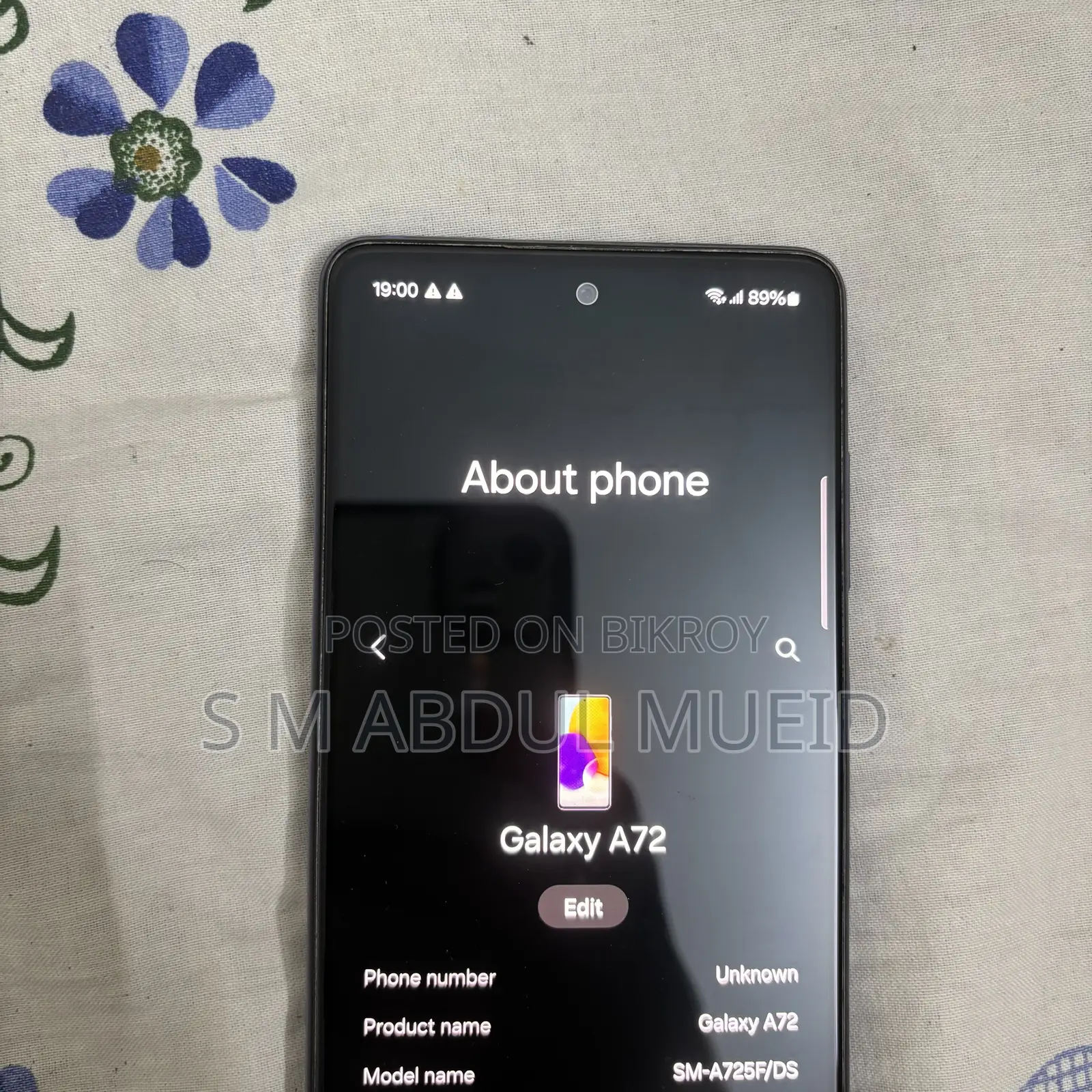 Samsung Galaxy A72 256 GB Purple