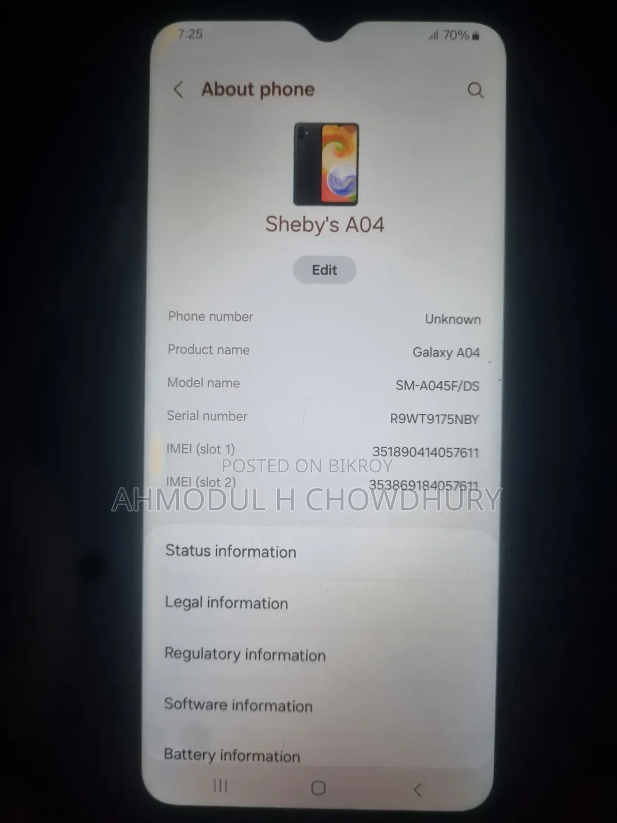 Samsung Galaxy A04e 32 GB Black