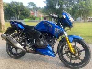 TVS Apache RTR 160 2V 2017 Blue